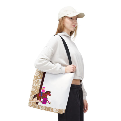 Barrel Racing Tote Bag | Cowgirl Western Patterned Tote | 3 Sizes