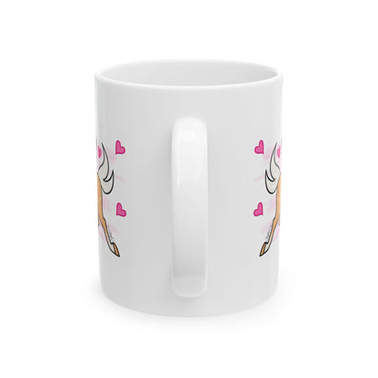 Palomino Horse Love Coffee Ceramic Mug