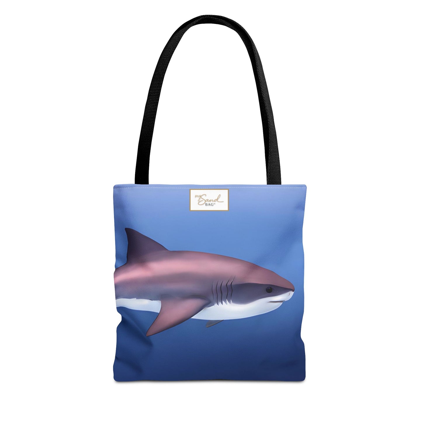 Great White Shark Tote Bag for Shopping and Beach Errands