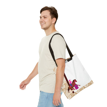 Barrel Racing Tote Bag | Cowgirl Western Patterned Tote | 3 Sizes