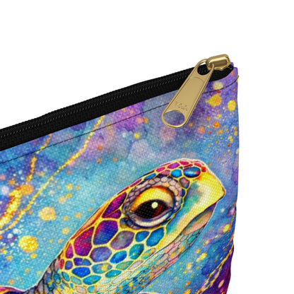 My Sand Bag™ | Watercolor Sea Turtle Essentials Pouch