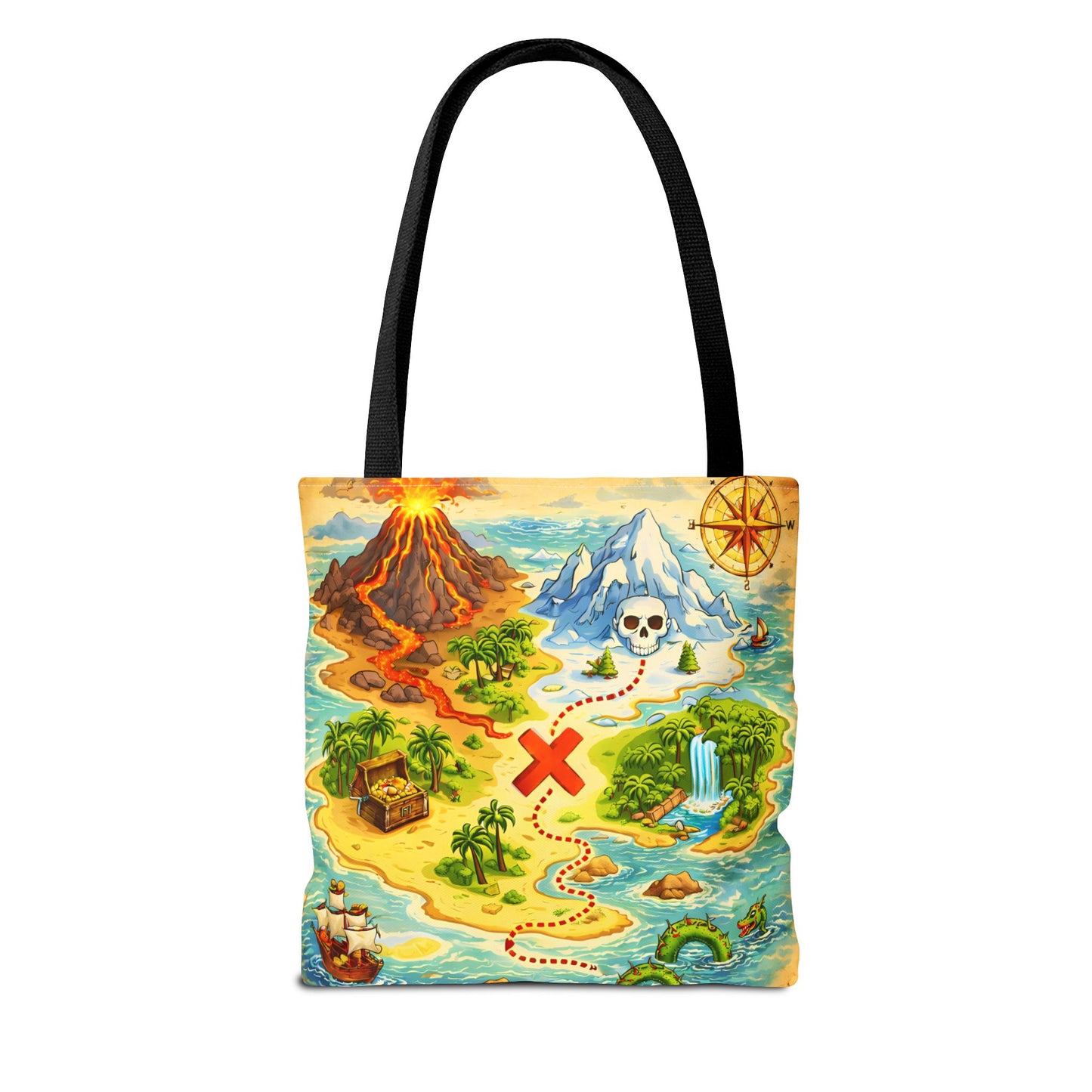 My Sand Bag™ | Pirate Treasure Map Tote