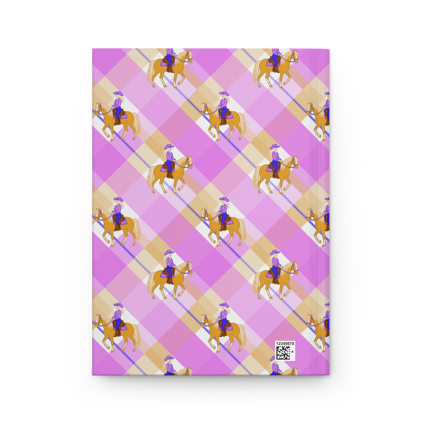 Western Horse Trail Rider Journal — Hardcover Notebook