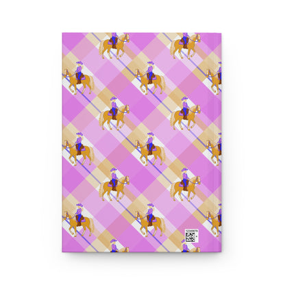 Western Horse Trail Rider Journal — Hardcover Notebook