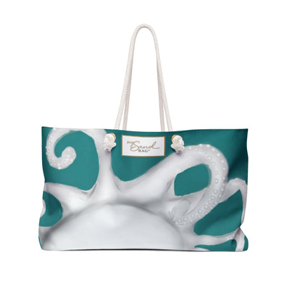 Kraken Octopus Beach Weekender Bag Nautical Sea Monster Tote