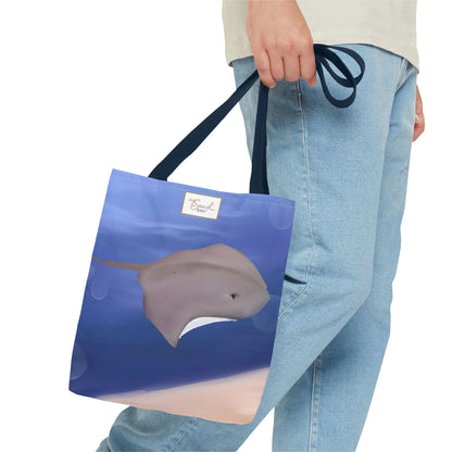 My Sand Bag™ Stingray Tote — Coastal Beach Bag | 3 Sizes