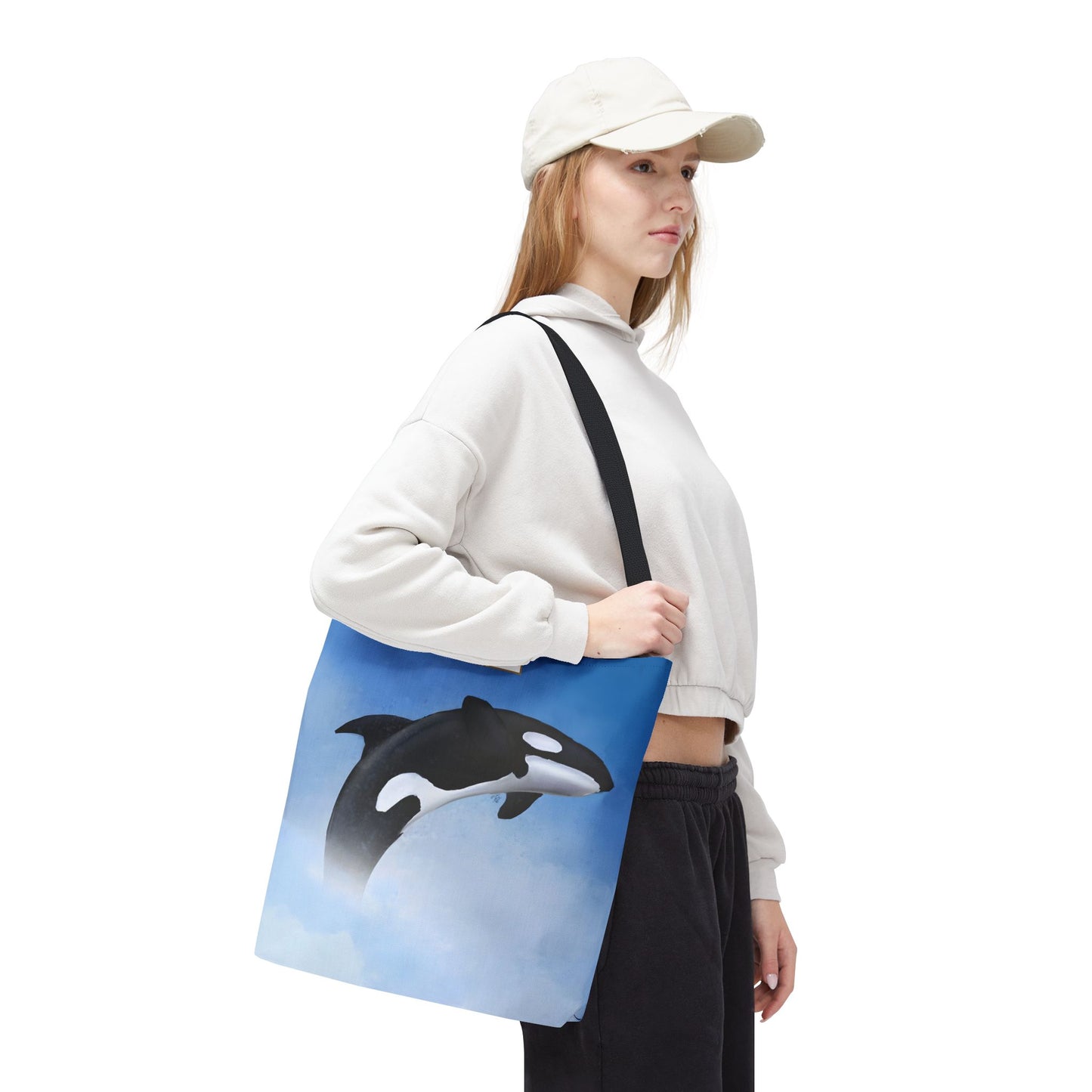 My Sand Bag™ Killer Whale Tote Bag | Orca Coastal Tote | 3 Sizes