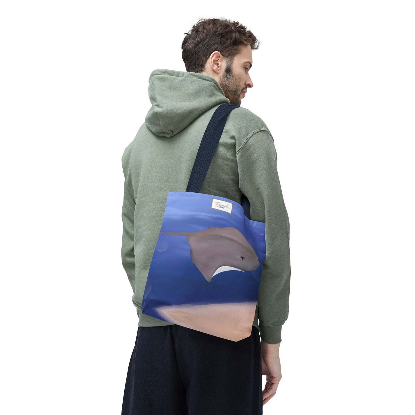 My Sand Bag™ Stingray Tote — Coastal Beach Bag | 3 Sizes