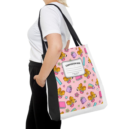 Back to School Teacher Tote Bag | Teacher Appreciation Book Bag | 3 Sizes
