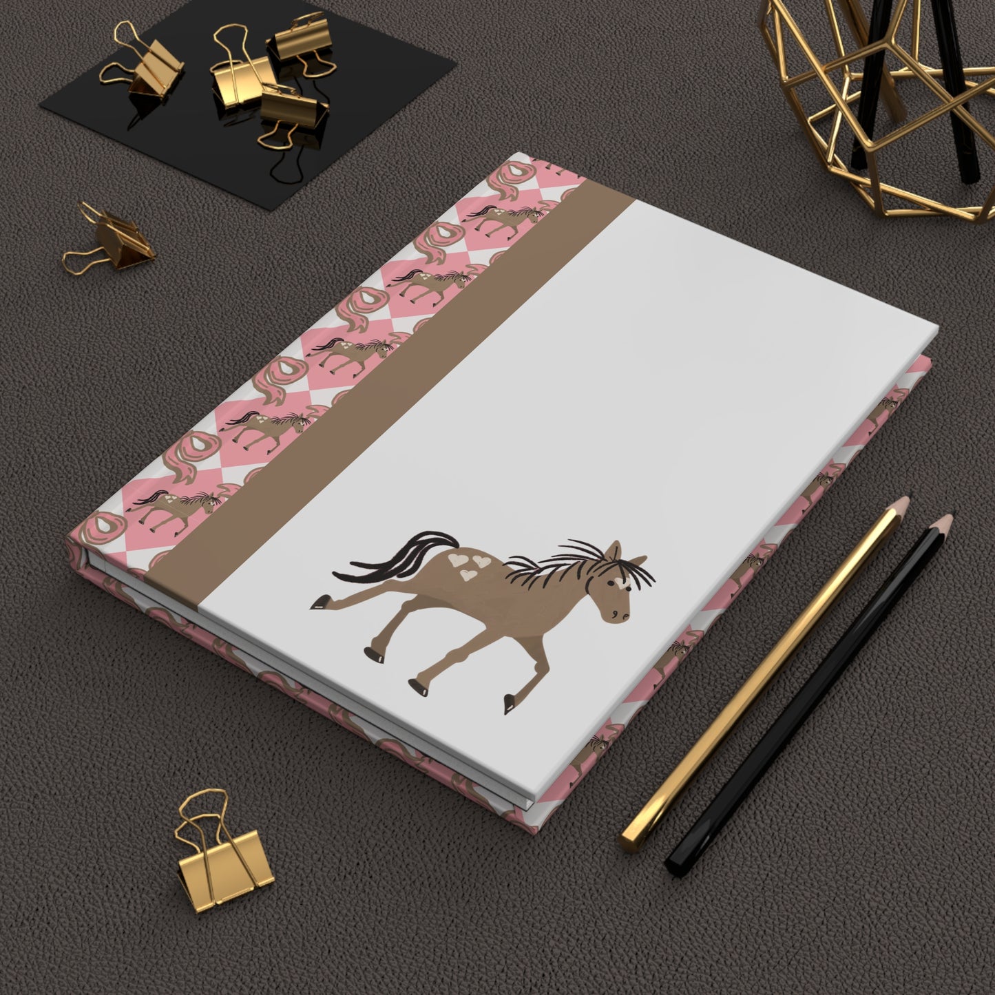 Pink Pony Journal 2 | Hardcover Matte Notebook