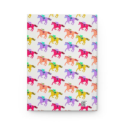 Kentucky Derby Racehorse Hardcover Journal