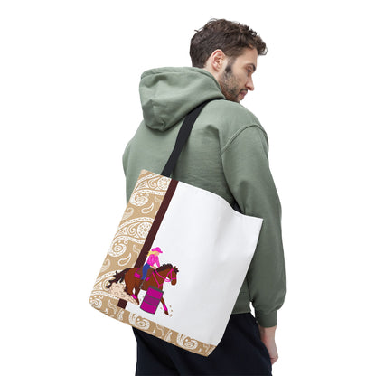 Barrel Racing Tote Bag | Cowgirl Western Patterned Tote | 3 Sizes