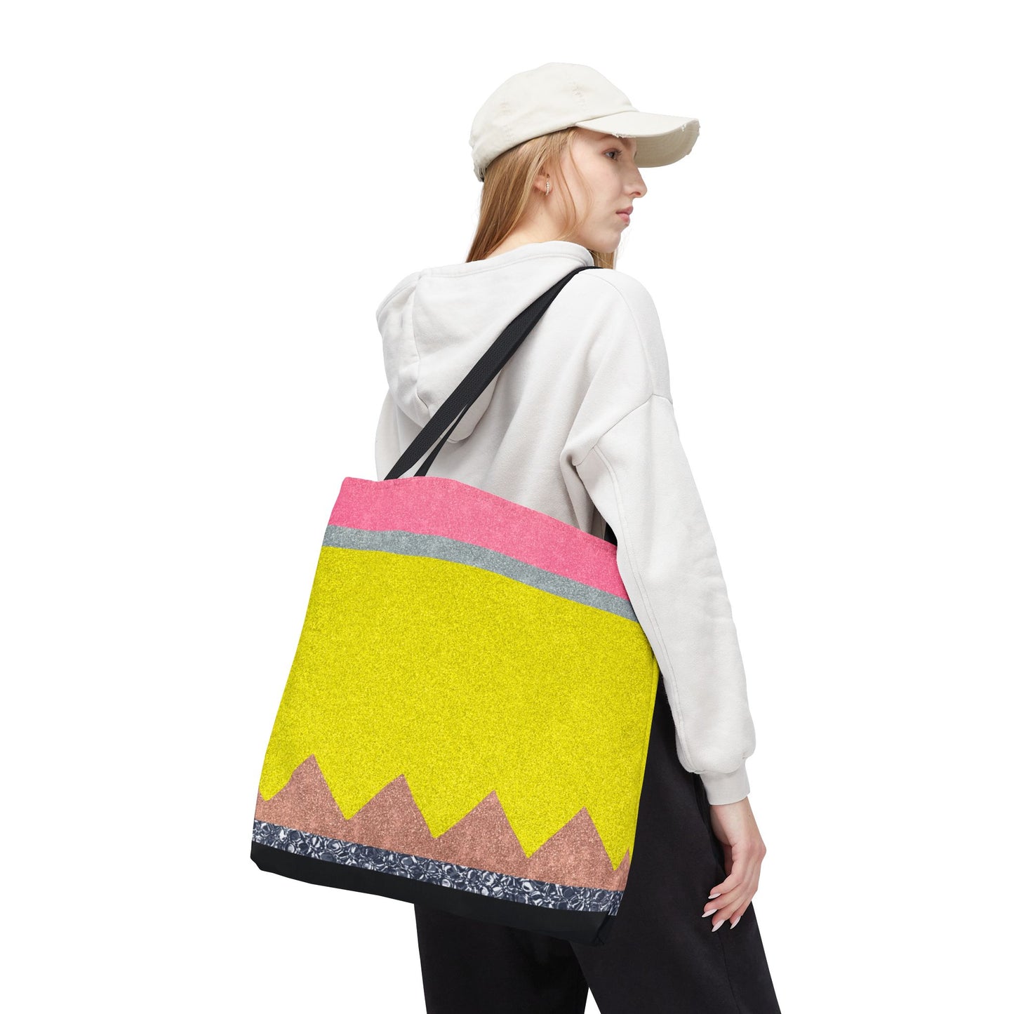 Giant Pencil Teacher Tote Bag | Back to School Gift | 3 Sizes