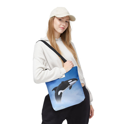 My Sand Bag™ Killer Whale Tote Bag | Orca Coastal Tote | 3 Sizes