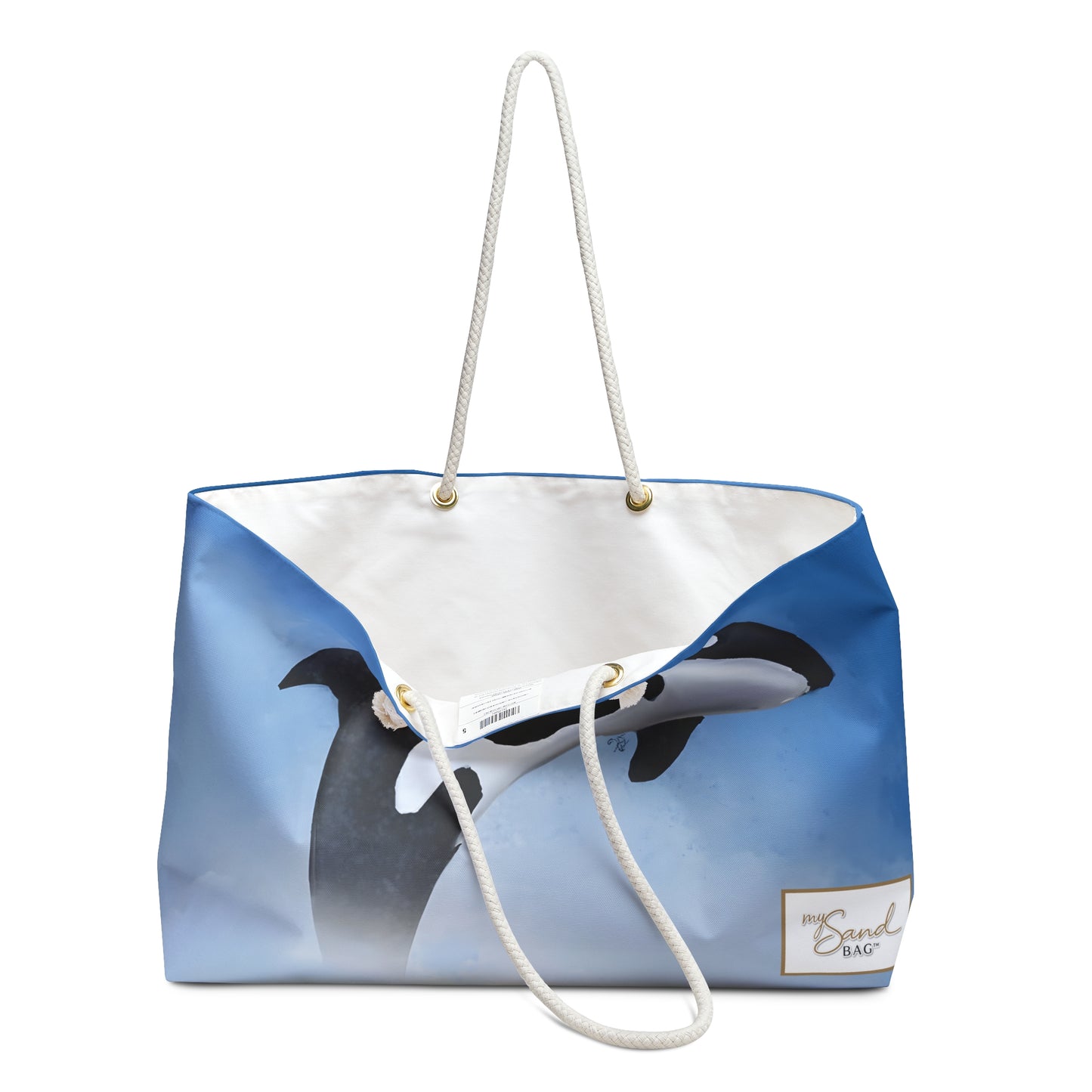 Killer Whale Orca Weekender Beach Bag