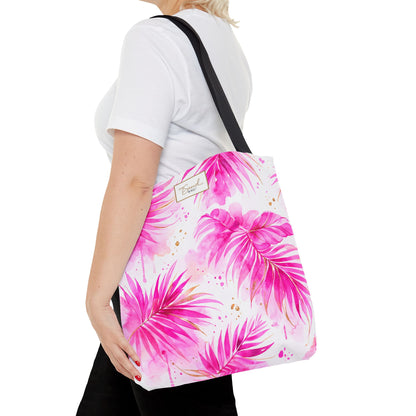 My Sand Bag™ | Pretty Pink Palm Tote