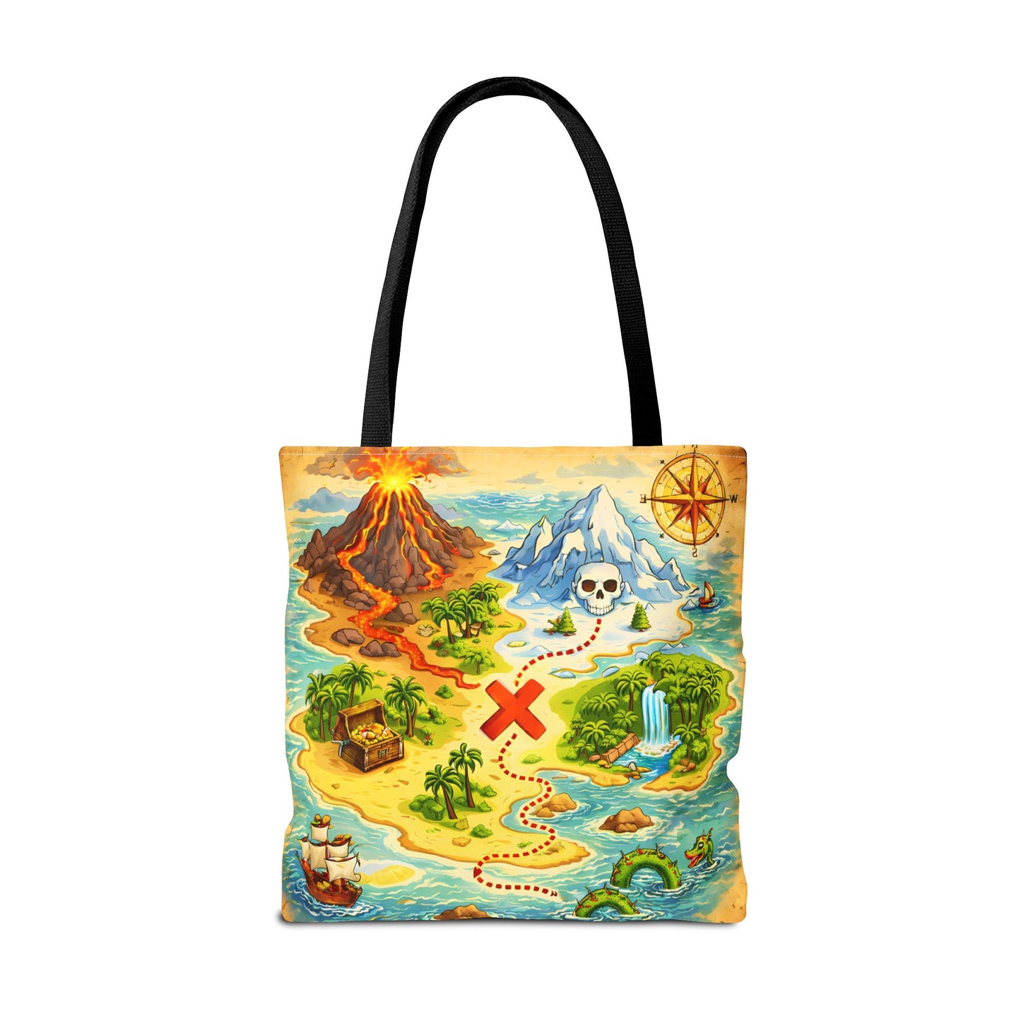 My Sand Bag™ | Pirate Treasure Map Tote