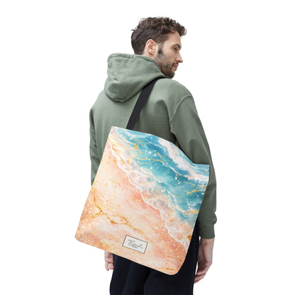 My Sand Bag™ | Watercolor Shoreline Tote
