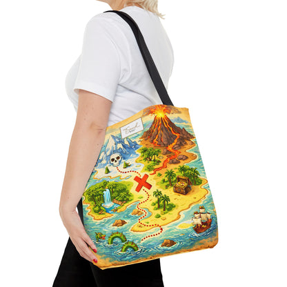 My Sand Bag™ | Pirate Treasure Map Tote