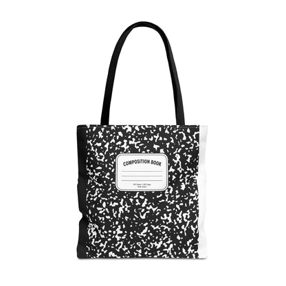 Composition Notebook Teacher Tote Bag | Back to School Gift | 3 Sizes
