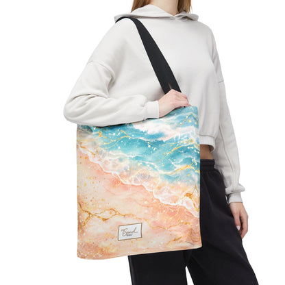 My Sand Bag™ | Watercolor Shoreline Tote