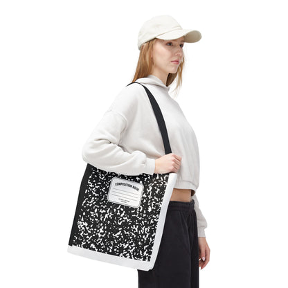 Composition Notebook Teacher Tote Bag | Back to School Gift | 3 Sizes