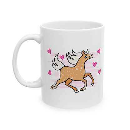 Palomino Horse Love Coffee Ceramic Mug