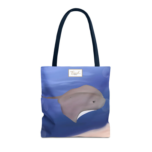 My Sand Bag Reusable Shopping Tote Stingray Beach Tote