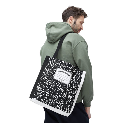 Composition Notebook Teacher Tote Bag | Back to School Gift | 3 Sizes