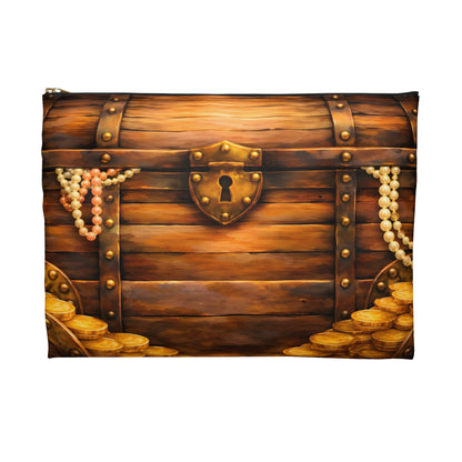 My Sand Bag™ Pirate Treasure Chest Essentials Pouch | Zip Makeup & Travel Bag
