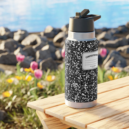 Composition Notebook Gator Tumbler | 32oz Teacher Appreciation Stainless Steel Cup