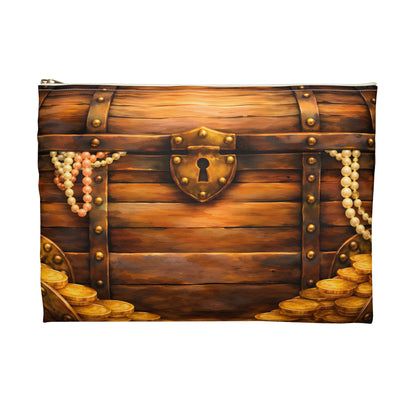 My Sand Bag™ Pirate Treasure Chest Essentials Pouch | Zip Makeup & Travel Bag
