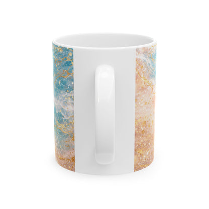 My Sand Bag™ | Watercolor Shoreline Coffee Mug