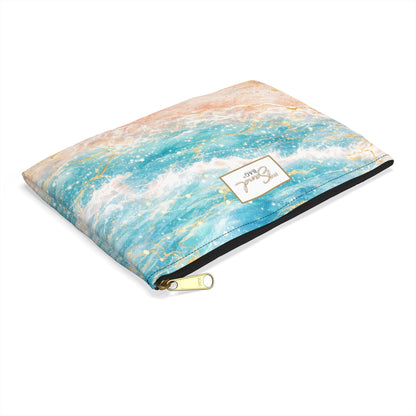 My Sand Bag™ | Watercolor Shoreline Essentials Pouch